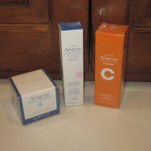 Avon Anew Bundle Cream Serum Moisturizer